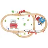 Holzeisenbahn Eisenbahn Kinder Zug Spielzeug 89 Teile mit Produktbild-Vorschau 17