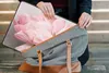 MuchoWow® Laptop Hülle 17 Zoll Laptoptasche Blumen - Rosa - Produktbild-Vorschau 7