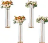 VEVOR 4er-Set Blumenhocker 20x20x90cm Blumenständer Eisen Produktbild-Vorschau 1