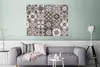 MuchoWow® Poster Blumen - Figuren - Braun - Design 120x90 Produktbild-Vorschau 5