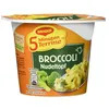 A product shot of a single serving cup of Maggi 5 Minuten Terrine Broccoli Nudeltopf. Náhled obrázku produktu