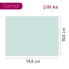 younikat DIN A6 Papier 80 g/m² I 500 Blatt in hell-blau I Produktbild-Vorschau 2