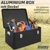 Aluminium Box mit Deckel Schwarz Alu Kiste Box Alukiste 85 Produktbild-Vorschau 2