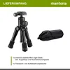 mantona 21182, 3 Bein(e), Schwarz, 49,5 cm Anteprima dell’immagine prodotto 9