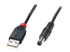 LINDY USB Typ A - DC 5.5/2.1mm Adapterkabel Hohlstecker Produktbild-Vorschau 3