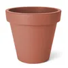Bac à plantes en plastique rond Ø 38 cm - terre cuite - Voir les images du produit 1