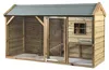 Fatmoose Freigehege BunnyBase Bliss aus Holz für Kleintiere Produktbild-Vorschau 1