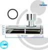 tecuro Verlängerungsrohr 125 mm mit Rohrbelüfter für Siphon Produktbild-Vorschau 4