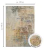 Teppich Wohnzimmer Gelb-Blau 120 x 170 cm, Kurzflor Teppich Produktbild-Vorschau 7
