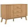 vidaXL Kredens OLDEN brązowy 114x43x73,5 cm lite drewno Podgląd zdjęcia produktu 2