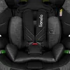 Close-up view of a car seat's harness and padding. Produktbild-Vorschau