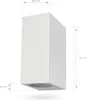 Ledvion - LED Wandleuchte - Cube - Weiß - Beidseitig - 3W - Produktbild-Vorschau 6