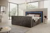Boxspringbed AROSA TV, 180x200, grafietkleur, met Productafbeelding-voorbeeld 1