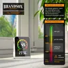 Misuratore di CO2 Brandson con batteria ricaricabile Anteprima dell’immagine prodotto 4