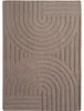Carpetsale24 Boho Teppich Skandinavischer Kurzflor mit 3D Produktbild-Vorschau 1