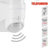 LED Außenleuchte Bewegungsmelder Dauerlicht IP44 10W weiß Produktbild-Vorschau 3