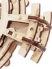 A close-up view of a wooden 3D puzzle, showing intricate details and construction. Anteprima dell’immagine prodotto