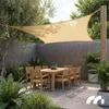 Sonnensegel Rechteckig 4x5m Sonnenschutz Wasserdicht Garten Produktbild-Vorschau 6
