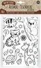 Mal Mich Bunt Ausmal-Tischdecke aus Papier Zoo & Natur Produktbild-Vorschau 1