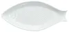 2x Fischteller OSLO weiß Porzellan 31x15cm Fischform Produktbild-Vorschau 5