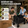 120L Klappbarer Outdoor Wagen mit Rollen, Outdoor-Trolley Produktbild-Vorschau 5