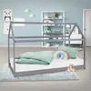 ML-Design dětská postel 90x200 cm se stříškou a roštovým Náhled obrázku produktu 7