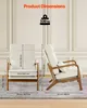 Chaise d'accentuation VEVOR Fauteuil moderne à haut dossier Voir les images du produit 3