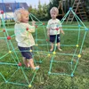 Woopie Big Blocks Stavebné stanové súprava Slamky Rúrky 128 Náhľad obrázku produktu 3