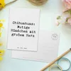Mr. & Mrs. Panda Postkarte Spruch Chihuahua Mut - Weiß - Produktbild-Vorschau 3