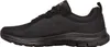 A side view of a black sneaker. Voir les images du produit