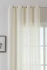 Gardine Ösen Grobfaser »Seoul« HxB 245x140 cm Creme Ösen Produktbild-Vorschau 1