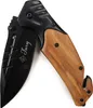 Eurocatch Fury Klappmesser - 420RVS Lemmet - 4,75" Wood Produktbild-Vorschau 2