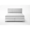 Boxspringbett 160x200 cm LORETO-114 in Weiß, Härtegrad H2 - Produktbild-Vorschau 5
