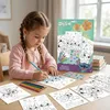 Jetzt zum Ausmalen - 6 Buntstifte + Aufkleber | Lilo & Produktbild-Vorschau 4