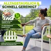 Set da 4 sedie da giardino tillvex® impilabili e resistenti Anteprima dell’immagine prodotto 5