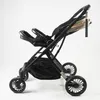 Kinderwagen Sportwagen Schwarz/Beige 15 kg, 104 x 56,5 x 82 Produktbild-Vorschau 4
