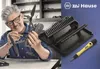 A man is shown repairing a drone with a Wiha zai Hause micro-bit set. Voir les images du produit