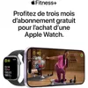 An Apple Watch and iPhone displaying an Apple Fitness+ workout session. Produktbild-Vorschau