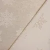 SCHÖNER LEBEN. Tischdecke Eiskristalle gold beige Größe Produktbild-Vorschau 7