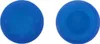 Two blue silicone controller thumb grips are shown against a white background. Produktbild-Vorschau