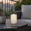 Star Trading Bougie LED blanche 7,5x11,5cm plastique 6/18h Voir les images du produit 9
