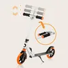 Lionelo Luca Roller Kinder Tretroller bis 100kg Räder 200mm Produktbild-Vorschau 12