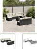 The Living Store 11-tlg. Garten-Sofagarnitur mit Kissen Produktbild-Vorschau 1