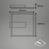 Plafonnier LED, aluminium, LED/14 W Voir les images du produit 7