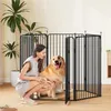Yaheetech 6-teilliger Welpenauslauf Hundelaufstall 100 cm Produktbild-Vorschau 9