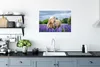 MuchoWow® Poster Pferd - Blumen - Lila 90x60 cm - Produktbild-Vorschau 3