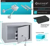 KESSER® Möbeltresor mit Doppelbartschloss, Safe Tresor Produktbild-Vorschau 6