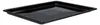 A black baking tray viewed from a diagonal angle against a white background. Produktbild-Vorschau