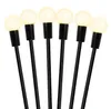 2x lampa solarna kulki 6 LED wbijana ogrodowa ciepła biel Podgląd zdjęcia produktu 4