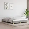 vidaXL Bettgestell ohne Matratze Hellgrau 160x200 cm Stoff Produktbild-Vorschau 2